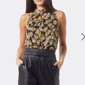 JOIE Paul floral print Silk top